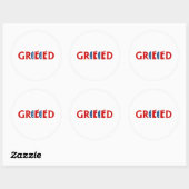 共和党の貪欲 ラウンドシール (シート)
