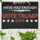 共和党の賛成票トランプ2024我々の人々 キッチンタオル (折り畳み)