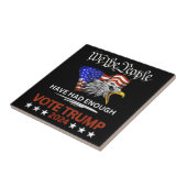 共和党の賛成票トランプ2024我々の人々 タイル (側面)