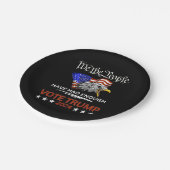 共和党の賛成票トランプ2024我々の人々 ペーパープレート (アングル)