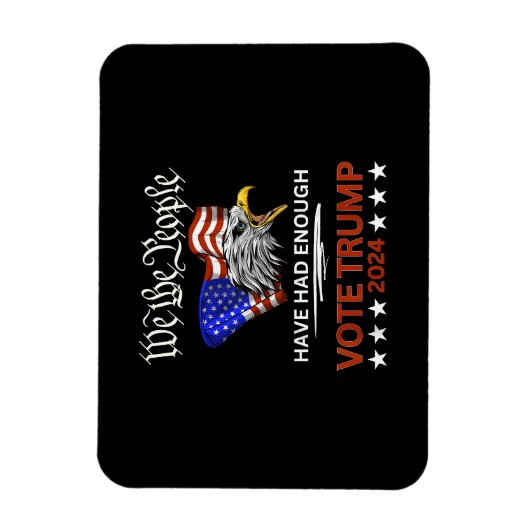 共和党の賛成票トランプ2024我々の人々 マグネット (縦)