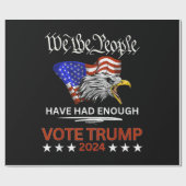 共和党の賛成票トランプ2024我々の人々 ラッピングペーパー (フラット)