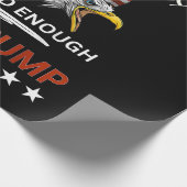 共和党の賛成票トランプ2024我々の人々 ラッピングペーパー (角)