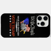 共和党の賛成票トランプ2024我々の人々 Case-Mate iPhoneケース (裏面 (横))