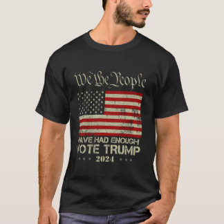 共和党の賛成票トランプ2024我々の国民 Tシャツ