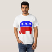 共和党の選挙権選挙に投票する Tシャツ (正面フル)