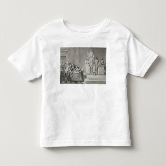 共和党の離婚 トドラーTシャツ (正面)