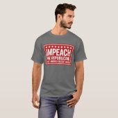 共和党を弾劾せよ (2) Tシャツ (正面フル)