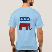 共和党アンチ Tシャツ (裏面)
