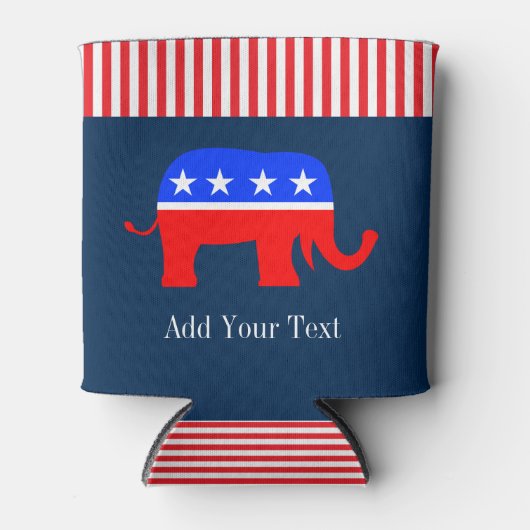 共和党クーラーボックス 缶クーラー (正面)