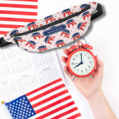 共和党ゾウ模様の国立スターカスタムズ ファニーパック