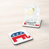 共和党ゾウ コースター (右側)