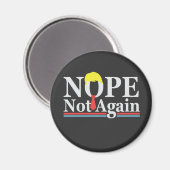 共和党トランプのおもしろい大統領職を再開しない マグネット (正面/裏面)