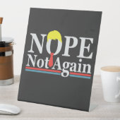 共和党トランプのおもしろい大統領職を再開しない 台座サイン (インサイチュ)