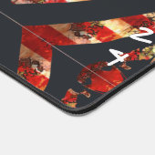 共和党トランプ米国国旗パーソナライズされた術 デスクマット (コーナー)