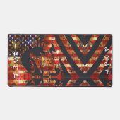 共和党トランプ米国国旗パーソナライズされた術 デスクマット (正面)