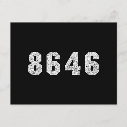 共和党トランプ86 46 エンクロージャーカード (正面)