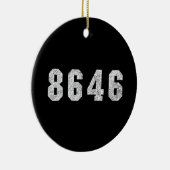 共和党トランプ86 46 セラミックオーナメント (右)