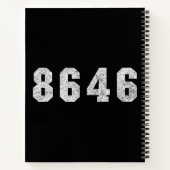 共和党トランプ86 46 ノートブック (裏面)
