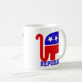 共和党パーティーピノキオマグ コーヒーマグカップ (正面右)