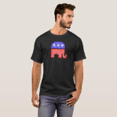 共和党プラットフォーム2020 Gop象ワードクラウド Tシャツ (正面フル)