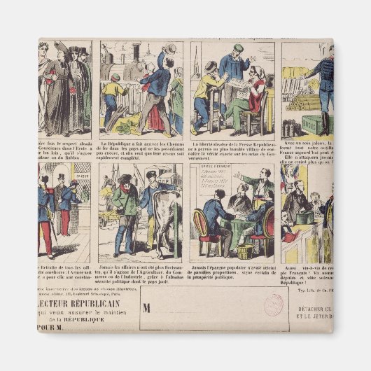 共和党プロパガンダ マグネット (正面)