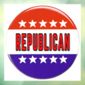 共和党ボタン ウィンドウサイン (シート3)