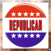 共和党ボタン ウィンドウサイン (シート2)