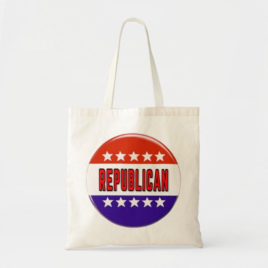 共和党ボタン トートバッグ (正面)