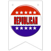 共和党ボタン バンティングフラッグ (第2の旗)