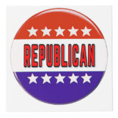 共和党ボタン フォトキューブ (正面)