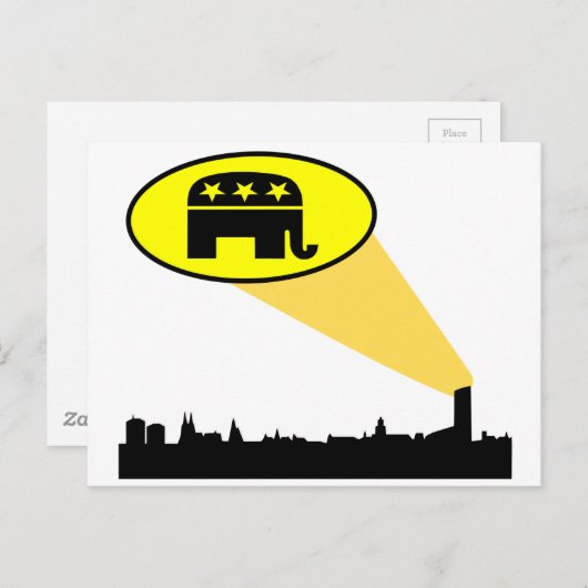 共和党員とトランプがあなたの国を必要としている ポストカード (正面/裏面)