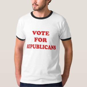共和党員のための投票 Tシャツ