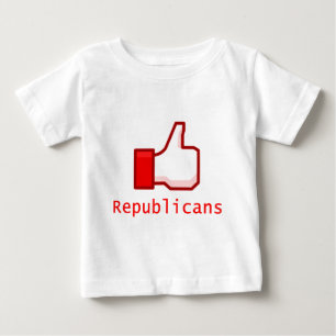 共和党員のように ベビーTシャツ