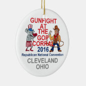 共和党員の2016年の大会 セラミックオーナメント (右)