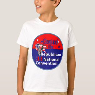 共和党員の2016年の大会 Tシャツ