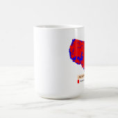 共和党員は低い情報投票者です コーヒーマグカップ (中央)