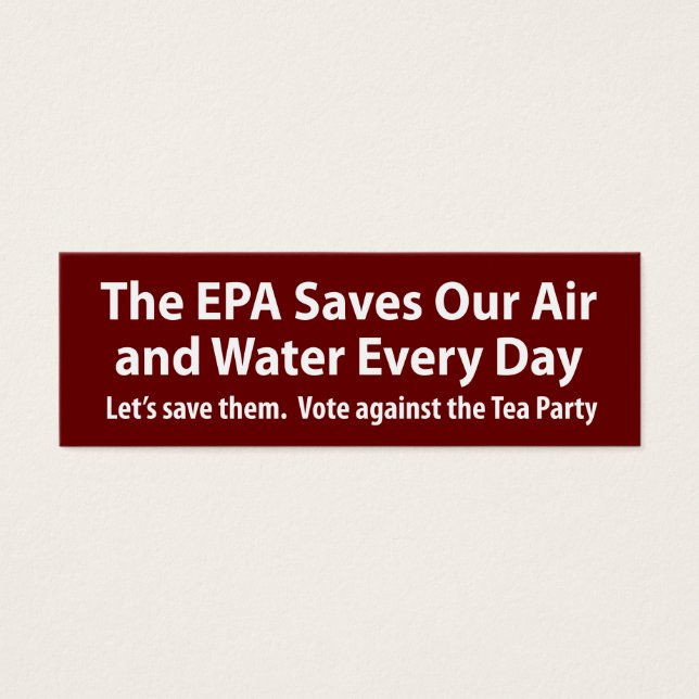 共和党員はEPAを締めたいと思いますか。 (正面)