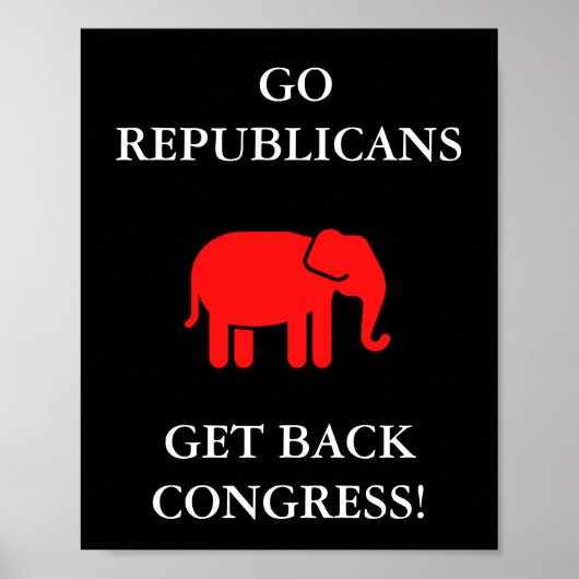 共和党員ポスター ポスター (正面)