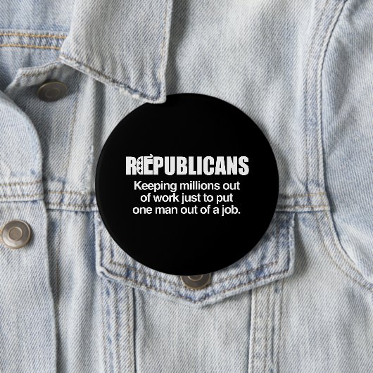 共和党員保- MILLIONS OF WORK.PNG 缶バッジ (インサイチュ)