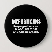 共和党員保- MILLIONS OF WORK.PNG 缶バッジ (正面)