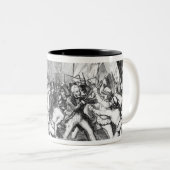 共和党員及び議会間の戦い ツートーンマグカップ (正面右)