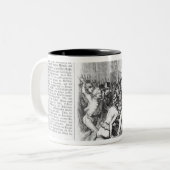 共和党員及び議会間の戦い ツートーンマグカップ (正面左)