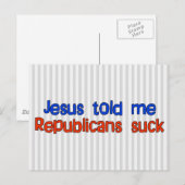 共和党員吸 ポストカード (正面/裏面)