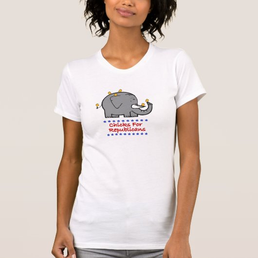 共和党員用のチク Tシャツ (正面)