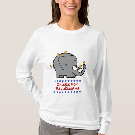 共和党員用のチク Tシャツ (正面)