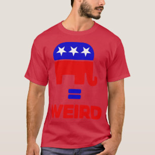 共和党員風変わりは Tシャツ