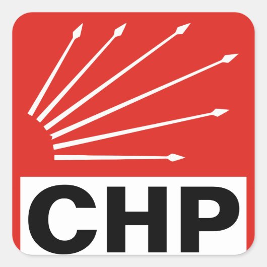 共和党員(トルコ) スクエアシール (正面)