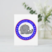 共和党員 ポストカード (スタンド正面)