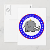 共和党員 ポストカード (正面/裏面)